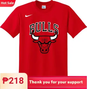 Shop Chicago Bulls T Shirt Red online | Lazada.com.ph