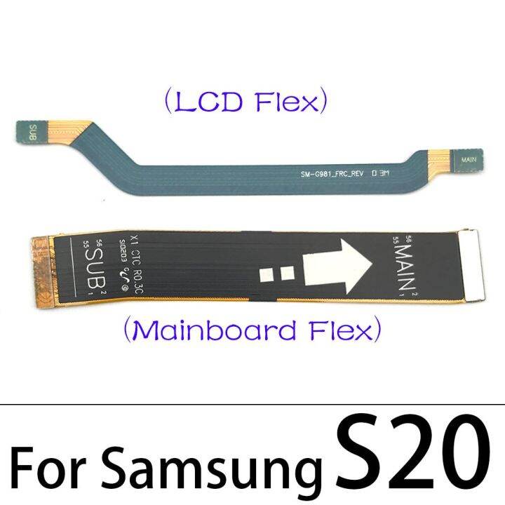 หน้าจอ-lcd-หลักเชื่อมต่อเมนบอร์ดเฟล็กซ์สำหรับซัมซุงโน้ต10-lite-note-20-s10-plus-s20-fe-5g-อะไหล่สำรองพิเศษ