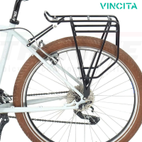 ตะแกรงหลังจักรยาน VINCITA C035 สแตนเลส VOYAGE STAINLESS STEEL