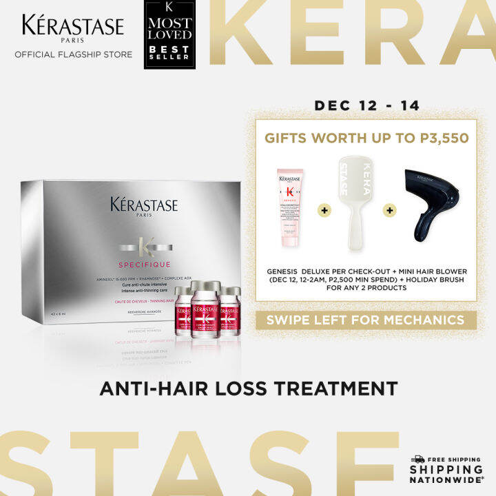 Kérastase Specifique Cure Anti Hair Loss Treatment 6ml x 10 Lazada PH
