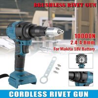 ไร้สาย Brushless ไฟฟ้า Rivet ประแจ2.4-4.8มิลลิเมตร LED พร้อมประแจสำหรับแบตเตอรี่ Makita