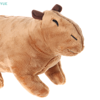 ?【Lowest price】YUE 29ซม.จำลอง capybara Plush Toy ปุย capybara ตุ๊กตานุ่มยัดไส้ของเล่นสัตว์