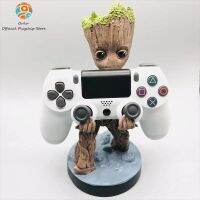 เหตุการณ์คืบหน้ามนุษย์ต้นไม้ Groot ภาพอนิเมะอเวนเจอร์สที่จับโทรศัพท์มือถือรูปปั้นพีวีซีคอลเล็กชั่นตุ๊กตาโมเดลเครื่องประดับของขวัญของเล่น