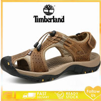 Timberland รองเท้าแตะผู้ชายฤดูร้อนขนาดใหญ่พิเศษ แฟชั่นชุดลำลองลากคำผู้ชายขนาดใหญ่พิเศษรองเท้าแตะชายหาดน้ำเวียดนามกลางแจ้ง 45 46