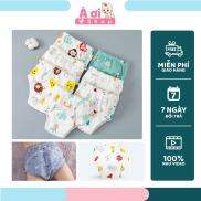 FREESHIP Quần Bỏ Bỉm Vải Cotton, Thấm Hút Nhanh, Thoáng Khí Chống Hăm Dành
