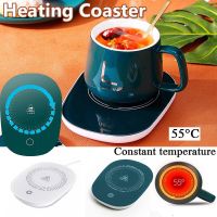 【CW】 Electric Mug Cup Warmer Heating Coaster USB Heated 55 Celsius Temperature