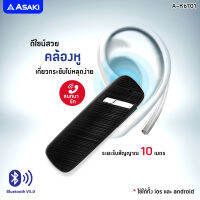 BLUETOOTH SMALLTALK หูฟังสมอลทอล์คบลูทูธ และรีโมทคอนโทรล เชื่อมต่อบลูทูธ มีไมค์ในตัว เชื่อมต่อง่าย [ของแท้ 100% รับประกัน 1 ปี]