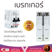 รุ่นใหม่ล่าสุด เบรกเกอร์ เบรกเกอร์ไฟฟ้า เมนเบรกเกอร์ B-TICINO BTP2C63H 63A คุณภาพสูงมาก ผลิตจากวัสดุอย่างดี ไม่ลามไฟ รองรับมาตรฐาน มอก. Circuit Breakers จัดส่งฟรีทั่วประเทศ