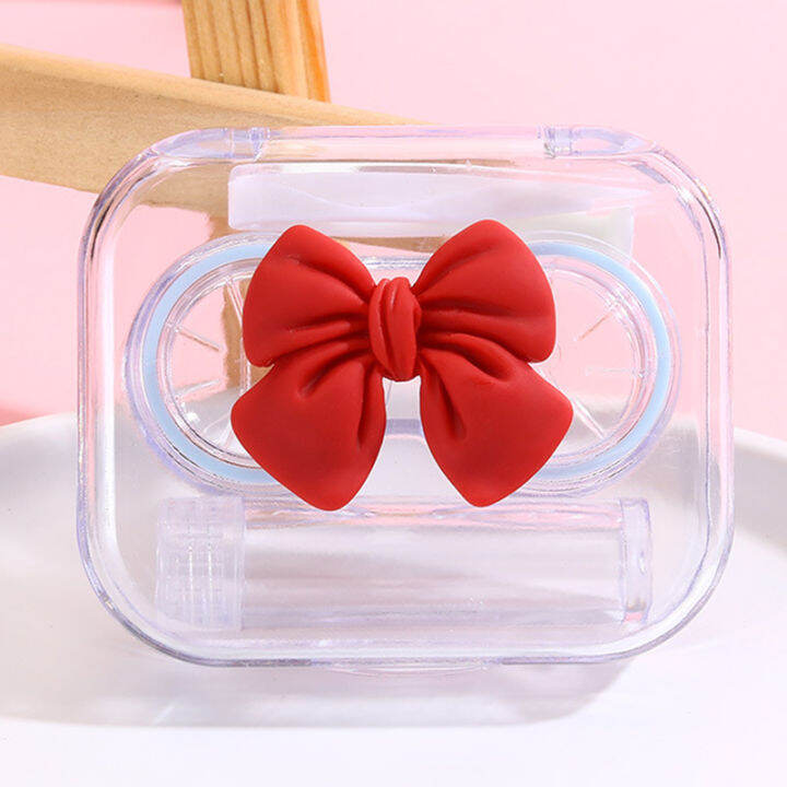 💖New Production💖 Ins Simple Transparent Color Contact Lens Box Portable