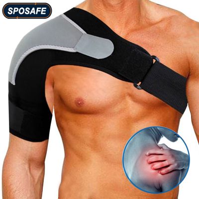 Shoulder Ice Pack Brace Cool Hot Therapy Shoulder Compression Support for Tendonitis, Dislocated Joint, Rotator Cuff Pain Relief