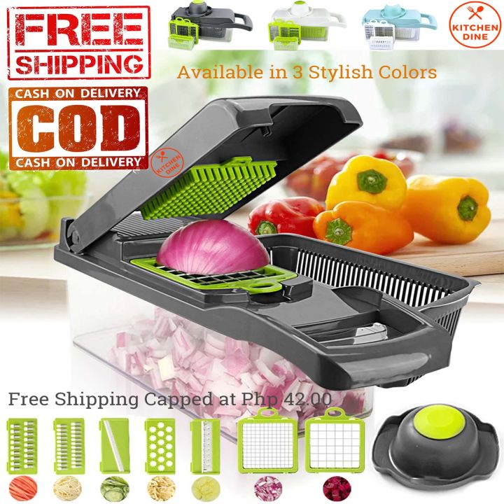 Vegetable Chopper Onion Cutter Stainless Steel Multi-use Creative