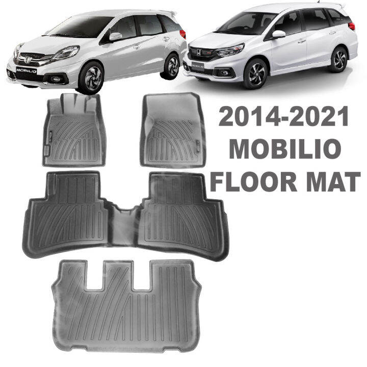 20142021 Honda Mobilio Deep Dish Floor Matting TPO Floor Mat Lazada PH