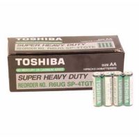 ถ่าน TOSHIBA Super Heavy Duty ขนาด AA 1.5V