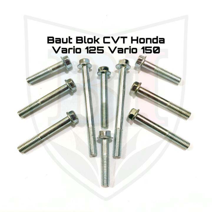 Set Baut Block Cvt Mesin Crengkes Honda Vario Techno Vario Fi