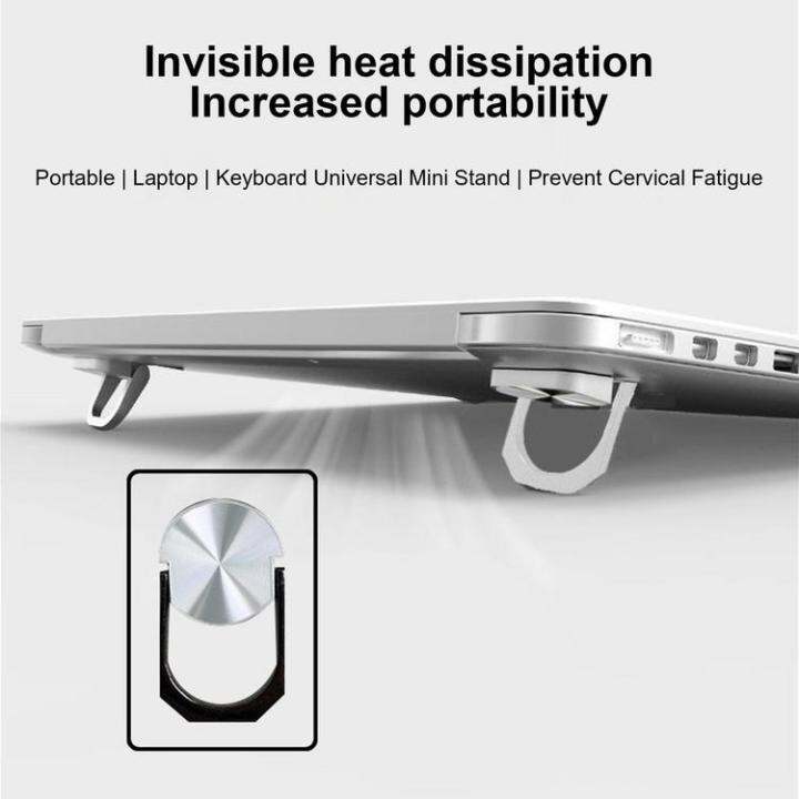 metal-foldable-laptop-stand-non-slip-base-bracket-support-for-pc-laptops-mini-cooling-stand-feet-portable-folding-support-frame-robust