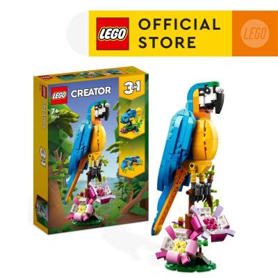 LEGO Creator 31136 Exotic Parrot Building Toy Set (253 Pieces)