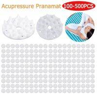 100-500pcs Lotus Acupressure Yoga Mat Spikes Fitness Pilates Carpet Cushion Pad Needle Relieve Stress Back Pain Applicator