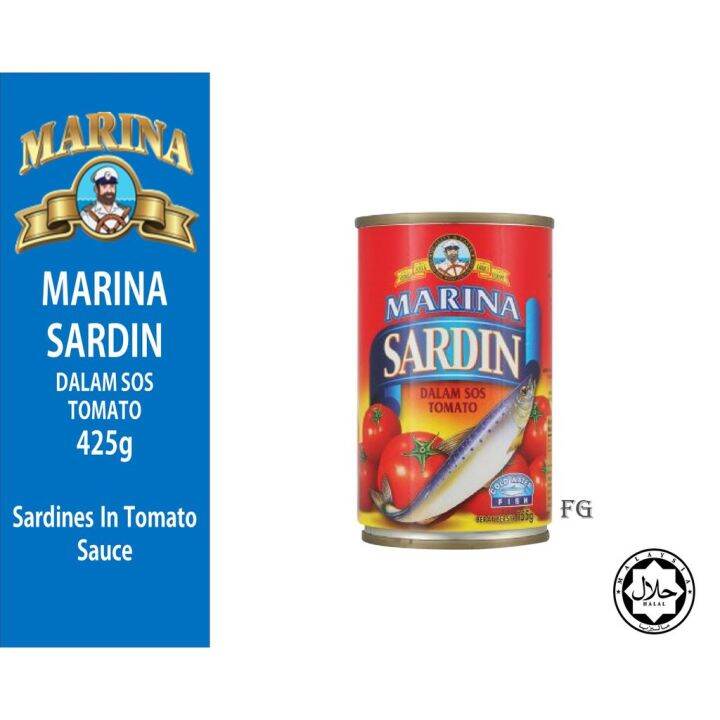 Marina Sardine in Tomato Sauce (425g) | Lazada