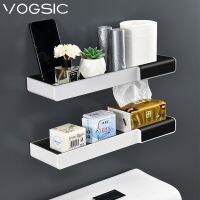 VOGSIC ABS Bathroom Shelf For Toilet  Above Storage Rack Detachable Wall-mounted Home Storage Organizer For Bathroom Accessories Bathroom Counter Stor