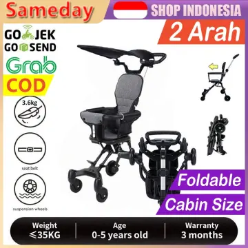 Rekomendasi stroller sales cabin size murah