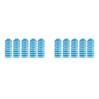 100PCS Toilet Stick Replacement,Toilet Cleaner Replacement Disposable Toilet Brush Head Toilet Brush for Clorox