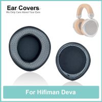 แผ่นรองหูฟัง Deva สำหรับ Hifiman Deva,แผ่นรองหูฟังนุ่มสบายหนังแกะ