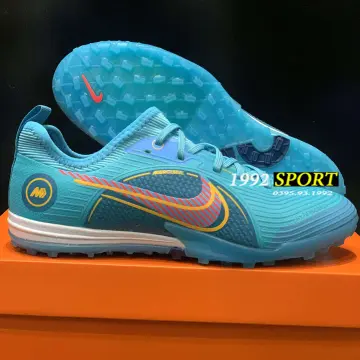 Giày Bóng Đá TQ Nike Air Zoom Mercurial Vapor 15 Elite Mbappe Tím Xanh Biển  Cổ