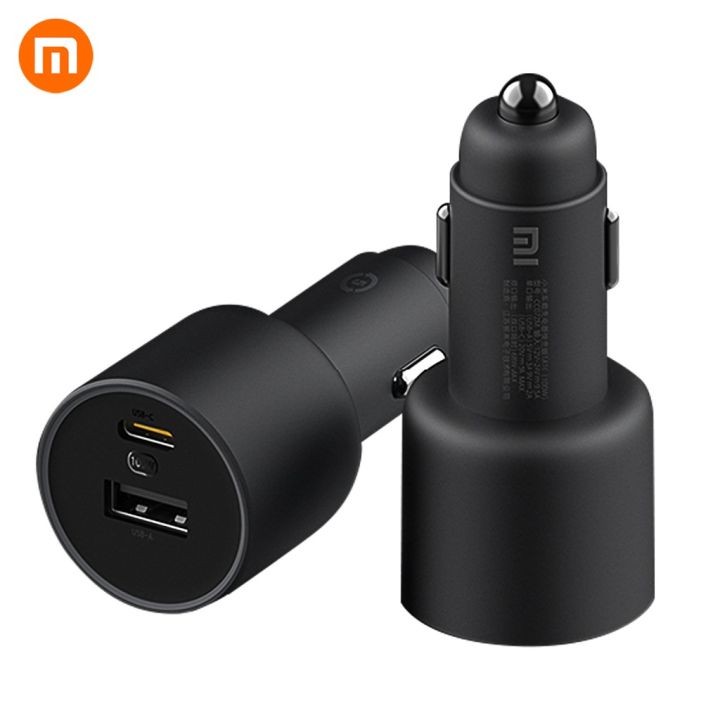 xiaomi-อุปกรณ์ชาร์จติดรถยนต์-100w-max-1a1c-dual-port-usb-a-usb-c