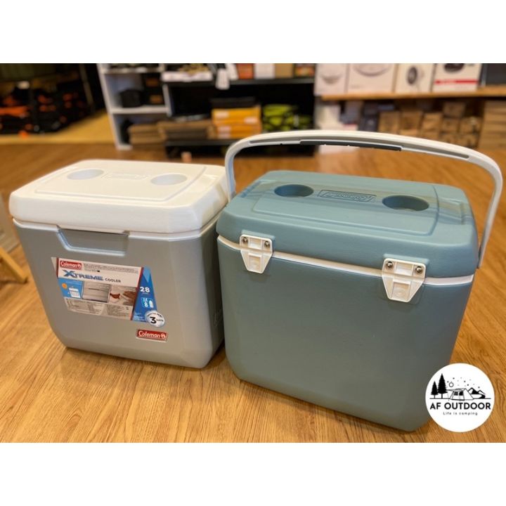 coleman-xtreme-cooler-28qt-โคลแมน-คลูเลอร์กระติกน้ำเก็บความเย็น-ขนาดพกพา-25ลิตร-กระติกน้ำ-เก็บได้-3-วัน