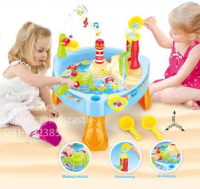 Kids castle เกมส์ ชุดตกปลา สำหรับเด็ก มีไฟมีเสียง 25 ชิ้น Fishing Game with music and lights fishing table Play