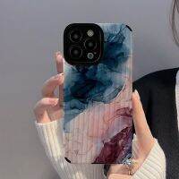 เคสโทรศัพท์ภาพวาดหมึก Ottwn และสีน้ำสำหรับ Iphone 14 13 12 11 Pro Max XR XS Max 14Plus 6 7 8 Plus SE 2020ฝาหลังนิ่ม