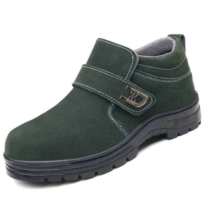 tamias-รองเท้านิรภัยผู้ชาย-สีน้ำตาล-amp-สีเขียว-จ่ายเมื่อจัดส่ง-รองเท้าเซฟตี้-รองเท้าหัวเหล็ก-รองเท้านิรภัย-size-39-45