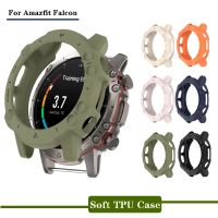 yiqtft TPU Silicone Cover Case Screen Protector for Huami Amazfit Falcon Smart Watch Protective Bumper Shell