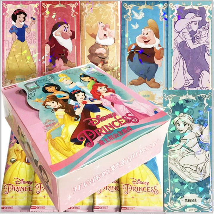 ชุดการ์ดคอลเลกชันเกมเจ้าหญิงสโนว์ไวท์สำหรับเด็กผู้หญิงชุดการ์ดความงามแบบ-frozen-พร้อมกล่องของแท้โต๊ะเครื่องแป้งของเล่นของขวัญของขวัญคริสต์มาสเด็ก