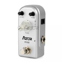 【Free-delivery】 PDTYMWNG AZOR AP-303 Fuzz แป้นเหยียบขนาดเล็ก,อลูมิเนียมอัลลอยด์ True Bypass Fuzz แป้นเหยียบขนาดเล็ก AZOR Fuzz อุปกรณ์เสริมสำหรับกีตาร์