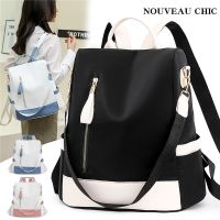 Casual Female Backpack Chic Womens Shoulder Bag Fashionable Backpack For Women Pretty Nylon Backpack For Females Backpacks For School Travel Backpack School Bag Backpack For Women