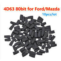 10ชิ้นล็อต Blank เซรามิค Transponder Chip 4D63 4080bit ID63 ID83รถชิปสำหรับ Ford Mazda Lincoln รถ Remote Key Accesso