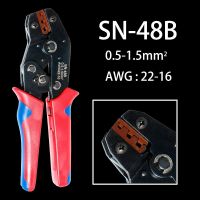 Crimping Pliers Set SN-48B for 2.8 4.8 6.3 VH3.96/Tube/Insulation Terminals Electrical Clamp Min Tools