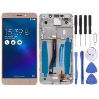 (PANG TECH)หน้าจอ LCD ของ OEM สำหรับ Asus ZenFone 3 Laser ZC551KL Z01BD Digitizer ประกอบครบชุดพร้อมกรอบ £ ทอง)