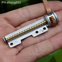 Micro 15mm 2-phase 4-wire Stepper Motor 50mm Long Linear Mini Stepping Motor Metal Screw Shaft Rod with Flexible Flat Cable