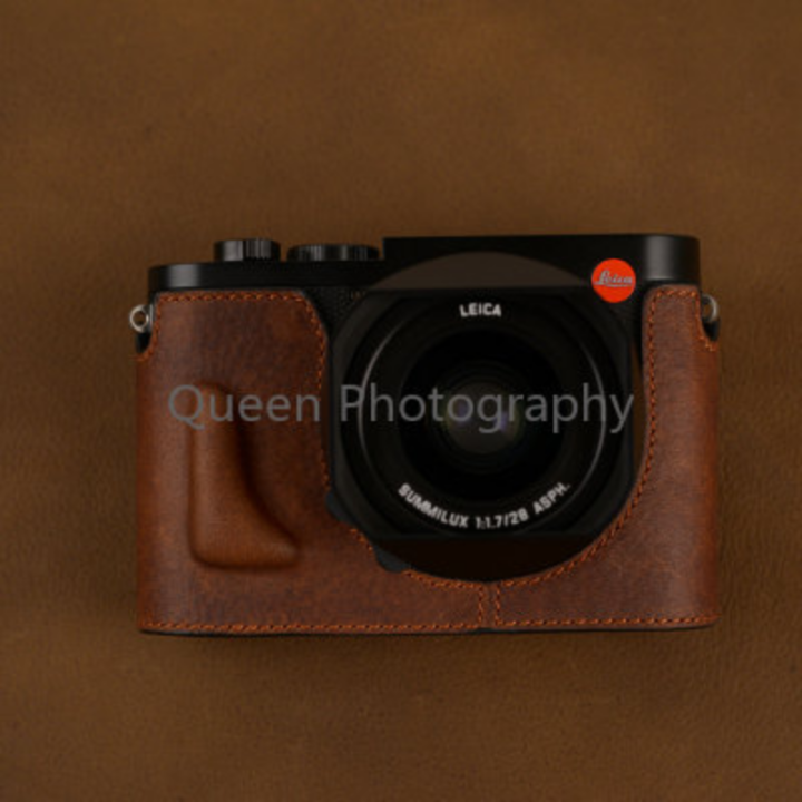 ของแท้หนัง-cowhide-กระเป๋า-fr-leica-q-q2-qp-งานฝีมือกล้องถ่ายภาพแขนป้องกันกล่องฐาน-baggo-pro