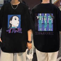 Japan Anime Hunter X Hunter T Shirt Funny Graphic Illumi Zoldyck Print T Shirt  Fashion Summer Casual Short Sleeve Tees Unisex