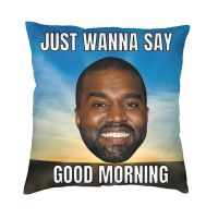 [HOT ZILXQIQILASW 103][ขายดี] 40x4ปลอกหมอนอิง Kanye West Meme 0ซม. หมอนอิงนุ่มปลอกหมอนสี่เหลี่ยมรถโซฟาตกแต่งห้องนั่งเล่น