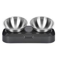 [Big Spade] Cat Feeder BowlDog Food Water Bowls With StandEasy ToCats DogsSingle Pet Feeders Feeders