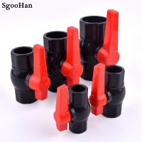 ♞✑◈ I.D 20 110mm UPVC Pipe Ball Valves Aquarium Fish Tank Drainage Composite Socket Joint Water Pipe Valve Big Size Available