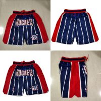 Soccer Just Don 2022 NEW Pants Rocket Blue Stripe Justin Pocket Sweatpants Basketball Shorts Y727