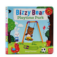 Imported English original genuine bizzy bear playtime Park bear is very busy series park happy day paperboard writing mechanism operation Book Drawing Game Book busy bear 0-3 3-6 years old English Enlightenment