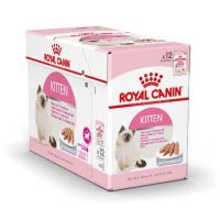 (ลด50%) Royal Canin Kitten Loaf อาหารเปียกลูกแมว แม่แมวตั้งท้อง-ให้นม ขนาด 85 ก. [ยกโหล 12 ซอง] เฉพาะวันนี้เท่านั้น !