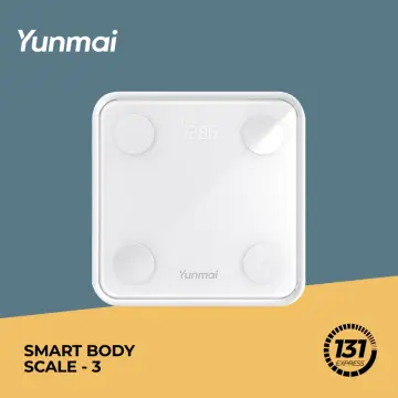 Bluetooth Smart Body Scale with 13-Metrics in White