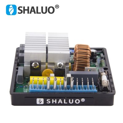 SHALUO SR7กันโคลงเครื่องควบคุมแรงดันไฟฟ้าอัตโนมัติ AVR ชิ้นส่วนเครื่องกำเนิดไฟฟ้าดีเซล Mecc Alte SR7-2G SR7-2คุณภาพสูง